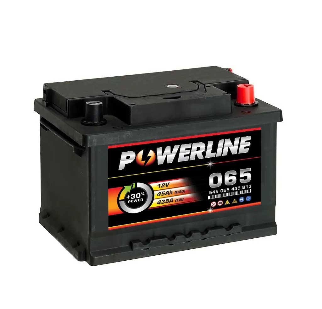 POWERLINE CAR BATTERY 12V